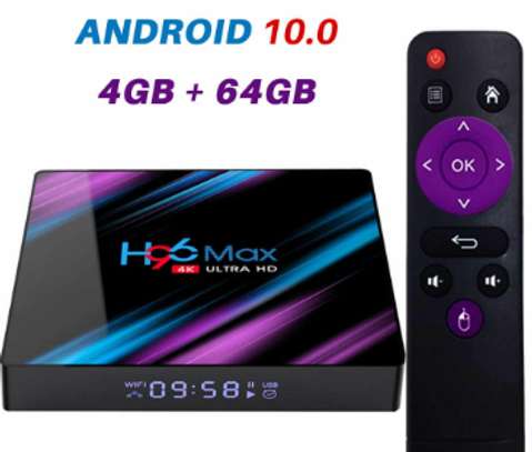 H96 Max smart android Tv box (4GB+64GB). image 1
