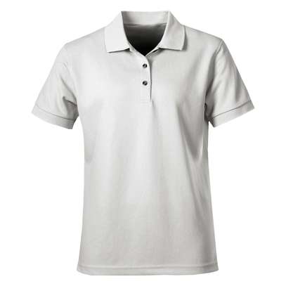 White Polo Shirt (M,L,XL,XXL) image 1