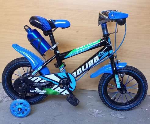 Molib Kids Bike Size 12(2-4yrs) Blue1 image 3