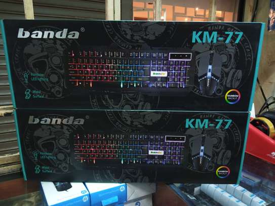 Banda Km-77 Gaming Keyboard & Mouse image 1