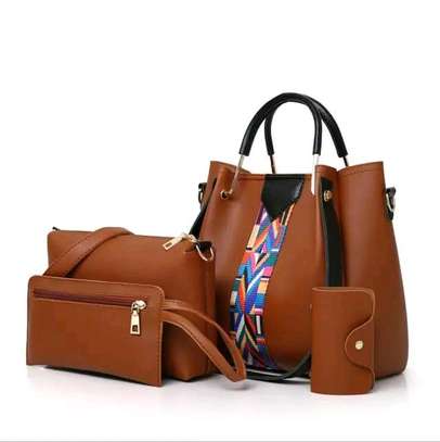 4 in 1 leather handbags restocked

Very good quality image 7