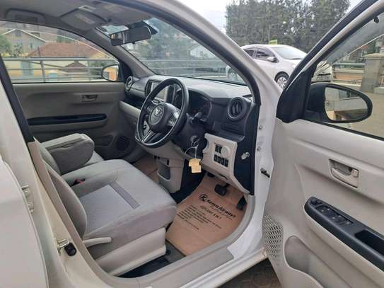 Toyota passo white color 2017 model fully loaded. image 7