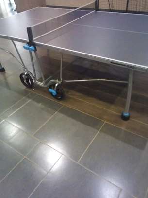 Foldable high quality Table Tennis with wheels image 1