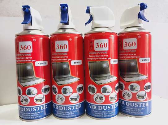 Giga 360/630 450ml Air Duster Cleaning Compressed Air Tank image 1