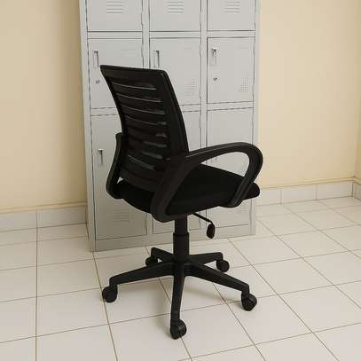Office Chair: Ergonomic Secretarial Office Mesh Chair image 2