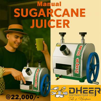 Dheer Manual Sugarcane Juicer Silver Compact image 2