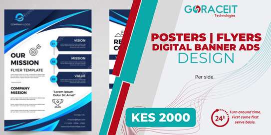 Posters | Flyers | Digital Banner Ads image 1