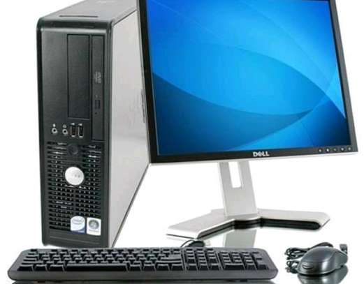 Core 2 duo dell 2gb 250gb with19inches monitor image 1