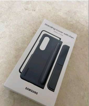 Galaxy Z fold 4 standing cover with pen image 2