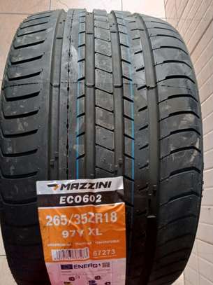 265/35ZR18 Brand new Mazzini tyres. image 1