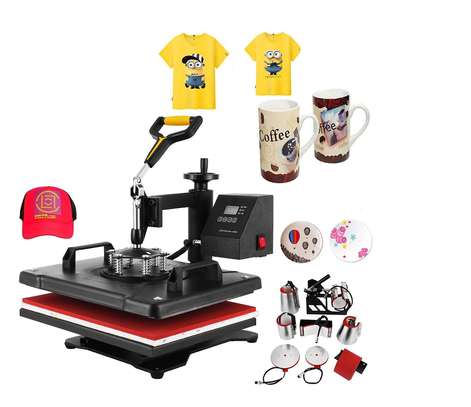 8-in-1 Heat Press Machine For Printing Materials image 1