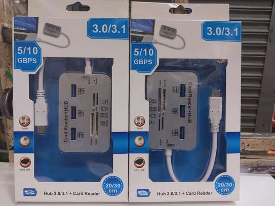 USB C to SD Card Reader, Micro SD Memory Card Reader image 2