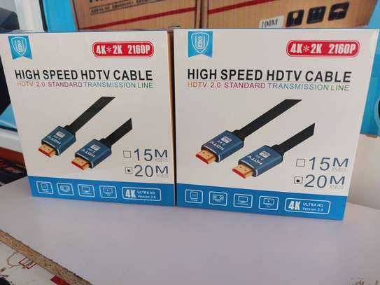 HDTV Premium High Speed HDMI 20M Cable 2.0 4K image 3