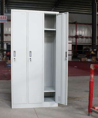 Office Cabinet: 3 doors lockable office cabinet image 2