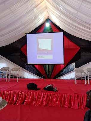 tripod projection screen 96*96FT image 1
