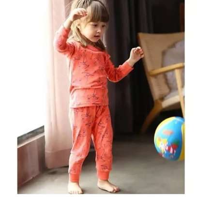 Kids Pure Cotton Long Sleeve Pajama / Lounge Wear image 8