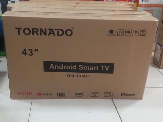 Tornado 43 Inch Smart  Android Bluetooth  Tv.. image 1