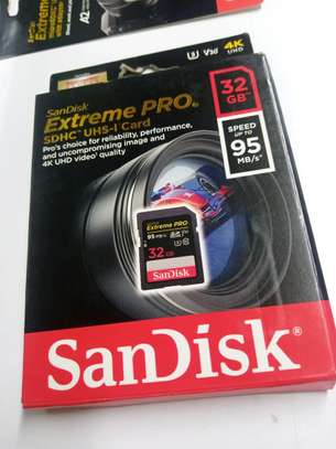 Sandisk Extreme Pro 32GB SDHC UHS-I 95MB/s image 1