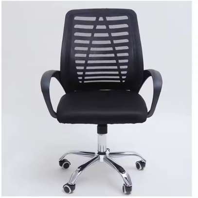 Executive Swivel Office Chair with Headrest image 5