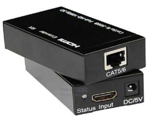 60 Meters HDMI Extender via Cat-5e/6 Cable image 1