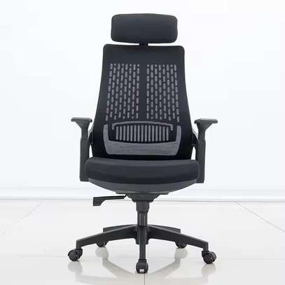 Office Chair: Office Staff Chair with 2D Adjustable Headrest image 1