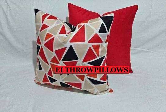 Pure fiber throw pillows image 2