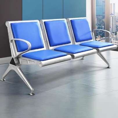 3-Seater Heavy-Padded Office Bench image 6