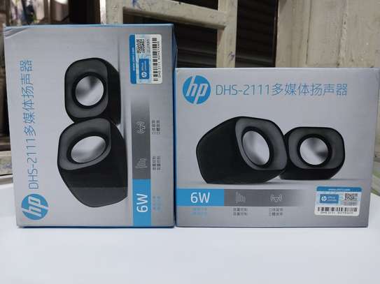 HP HP DHS-2111 USB 2.0 stereo multimedia speaker speaker image 1