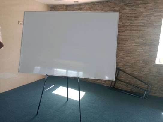 Whiteboard with stand image 1