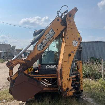 Case 580 Super M Backhoe Loader Diesel Yellow image 3