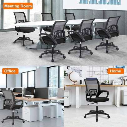 Mesh Office Chair – Adjustable Swivel Task Chair image 4