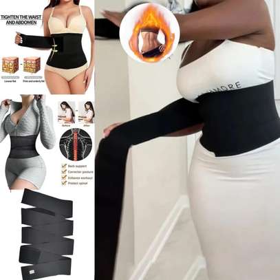 Women Bandage Wrap Waist Trainer Shaperwear Belt image 1