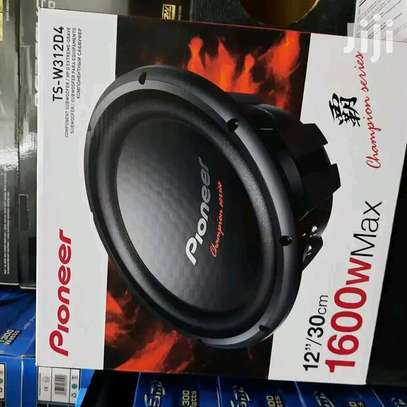 Pioneer TS-W312D4 12 dual voice coil, 1600W Bass speaker image 3