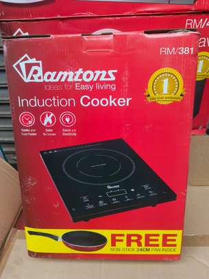 Ramtons RM/381 Induction Cooker Black with Free Pan image 3