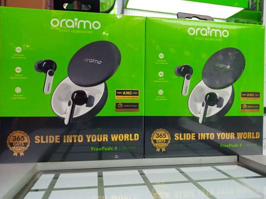 Oraimo Freepods 4 TWS Earphones With ANC - OEB-E105D image 2
