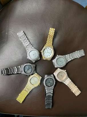 Unisex Cuban Link Miami Iced Watches
Ksh.1999 image 1