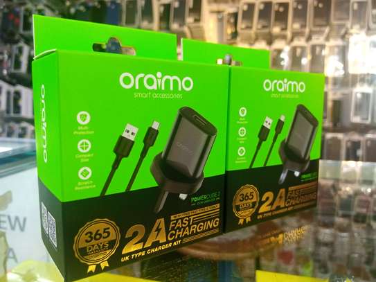 Oraimo Smart Quick Charger Kit 2A FOR TYPE C PHONES image 2