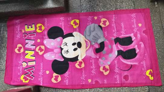 Cartoon themed cotton towels image 2