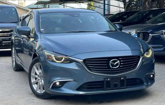 Mazda Atenza Petrol saloon Sky blue 2017 image 2