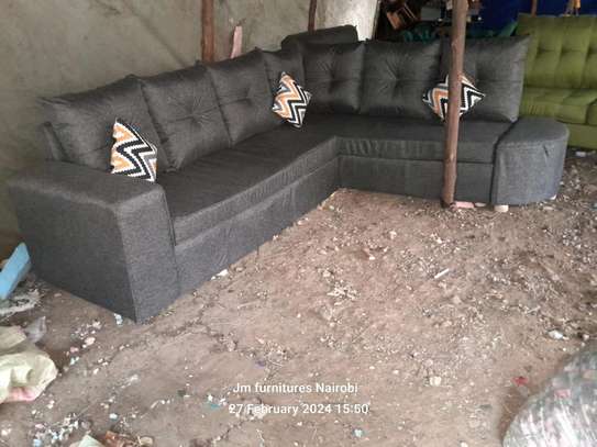 6seater grey sofa set on sale at be new jm furnitures image 3