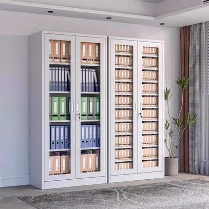 Heavy-Duty Metal Office Cabinet - 2 Door image 1