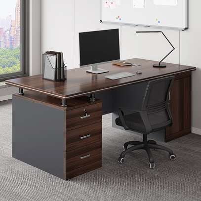 Modern Home Office Computer Desk image 1