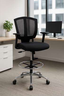 Office Chair: Swivel Secretary Office Chair image 1