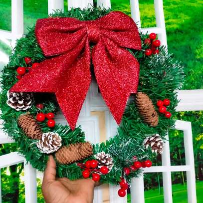 Christmas Door Wreath Decor* image 3