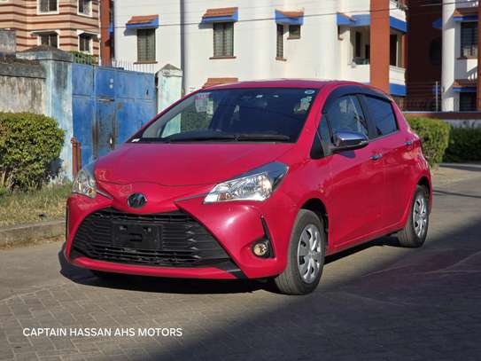 Toyota Vitz Jewela Maroon 2018 image 8