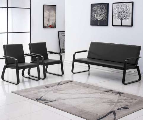 Office Sofa: 5-Person Waiting Sofa image 5