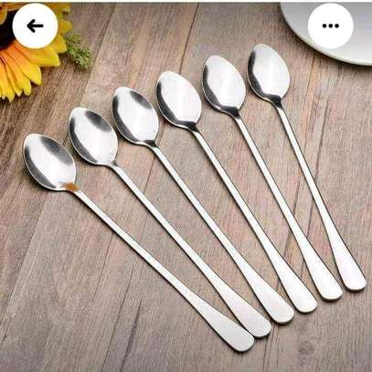 Long tea spoons image 1