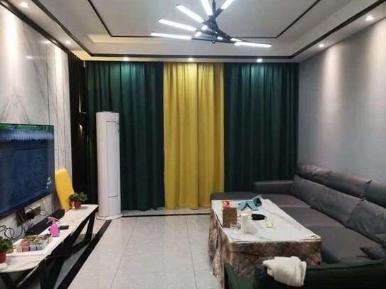 PLAIN CURTAINS WITH SHEERS image 3