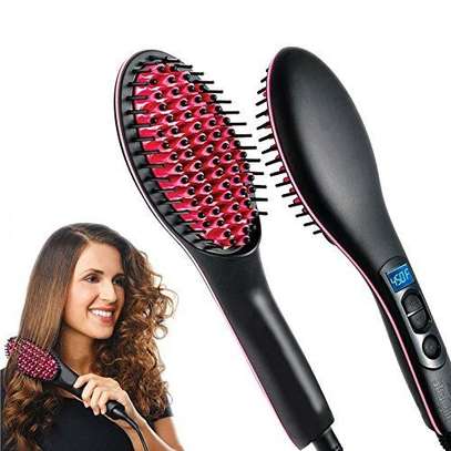 Electric Hair Straightener Brush image 3