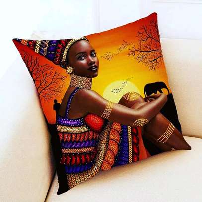 African Throw pillows image 1